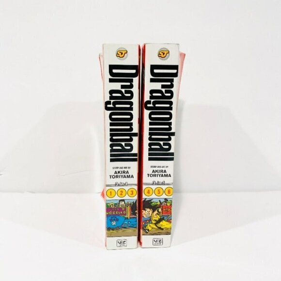 Dragonball 3-in-1 Volumes 1-6 Complete Original Uncut Uncensored Shonen Jump - Picture 2 of 3